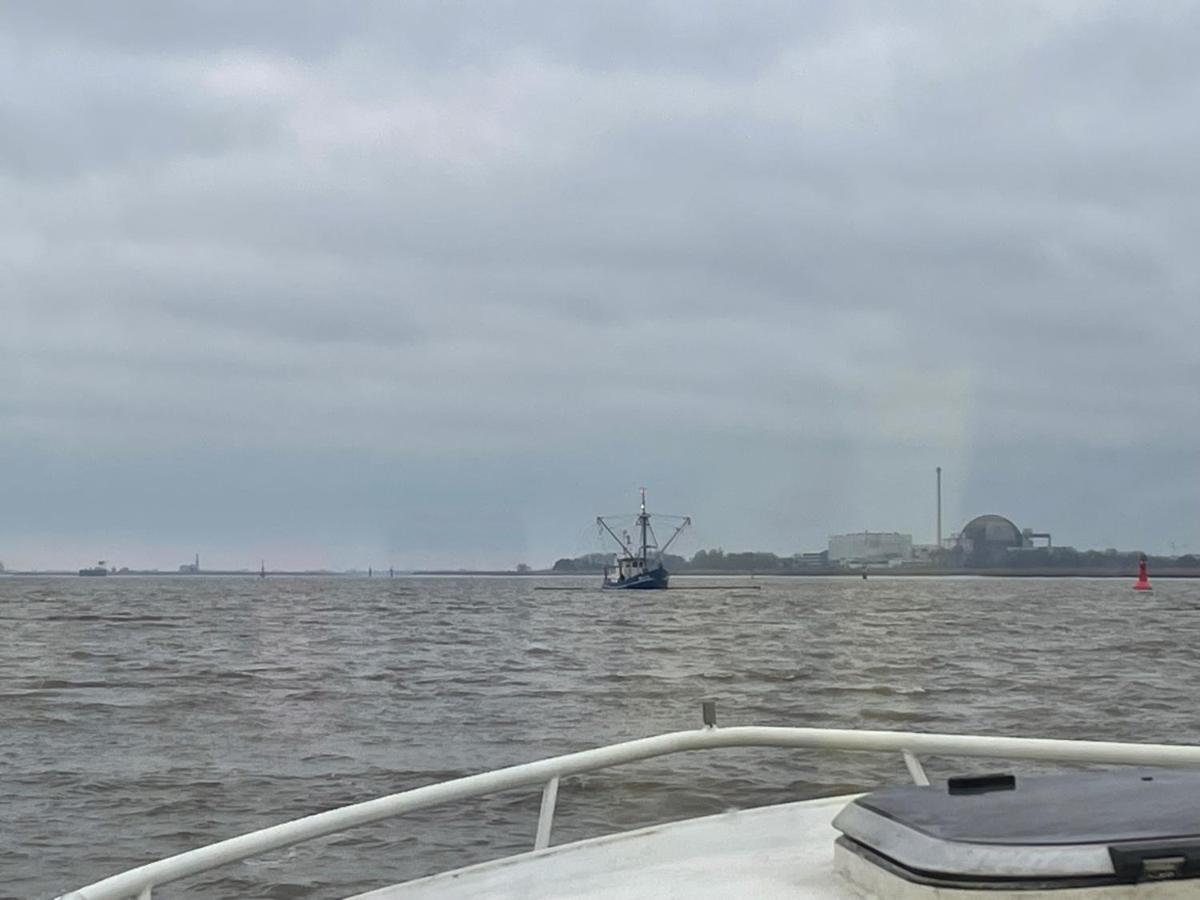 Suesses Motorboot - Bremen Ueberseestadt エクステリア 写真