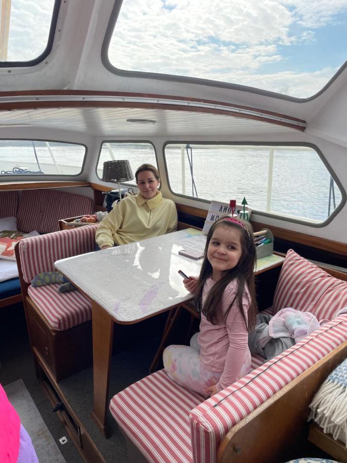 Suesses Motorboot - Bremen Ueberseestadt エクステリア 写真