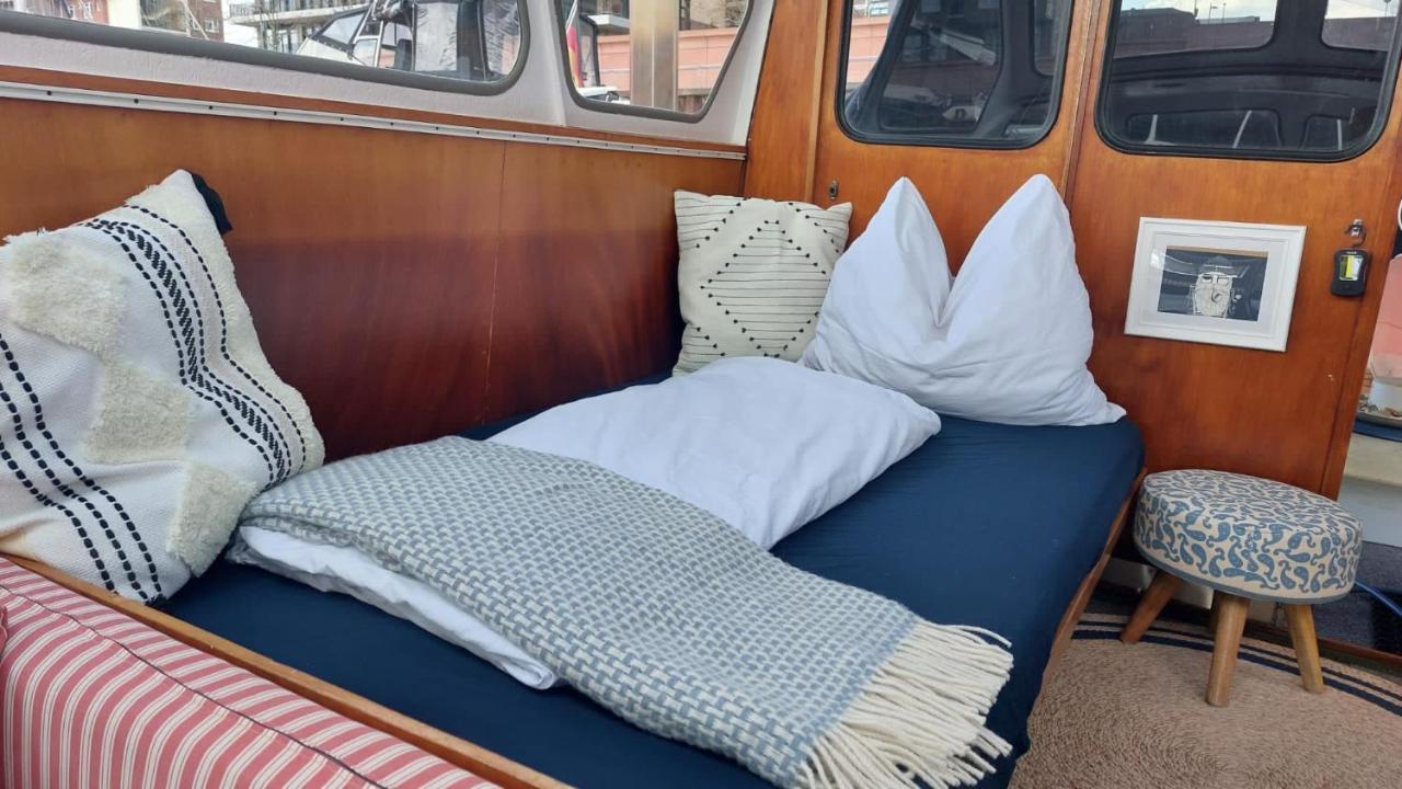 Suesses Motorboot - Bremen Ueberseestadt エクステリア 写真